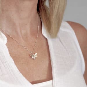 Tiffany Paper Flowers™ yellow diamond firefly pendant in platinum. | Tiffany  & Co.