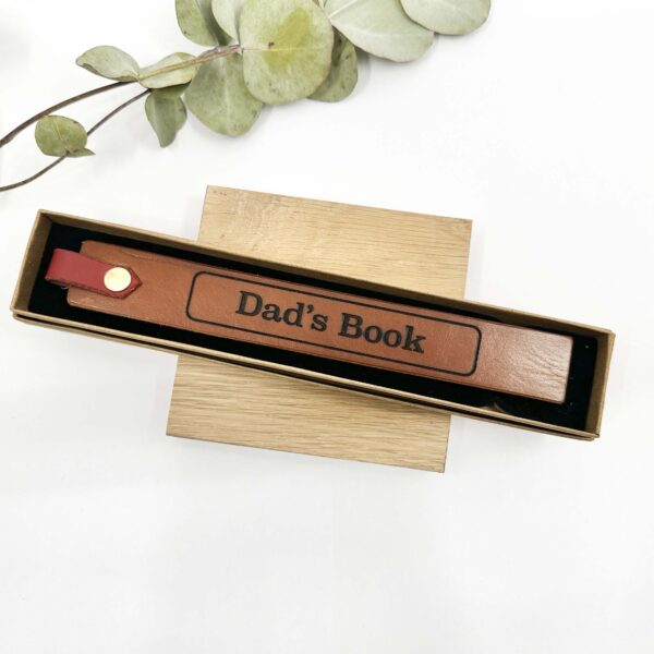 ‘Dad’s book’ bookmark