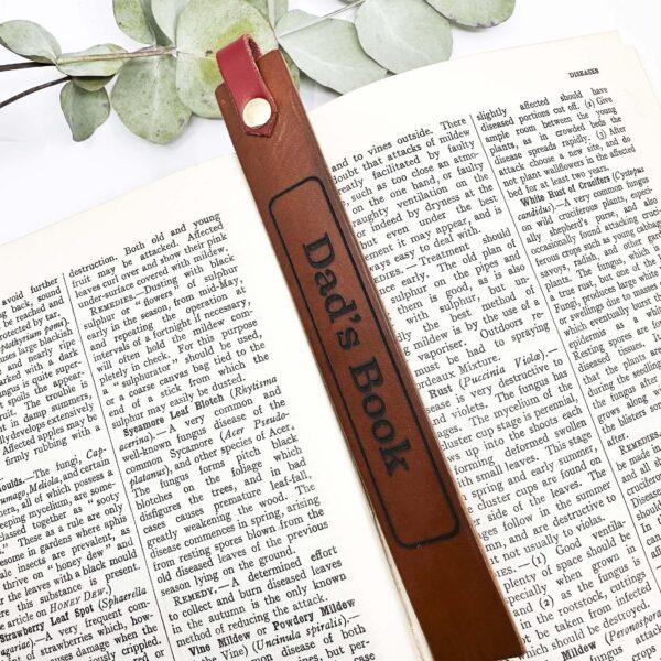 ‘Dad’s book’ bookmark - Image 5