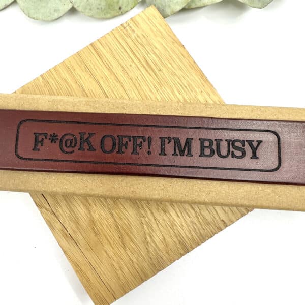 ‘F*@k off! I’m busy’ bookmark - Image 3