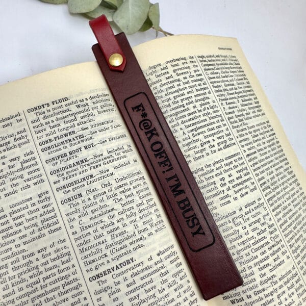 ‘F*@k off! I’m busy’ bookmark - Image 5